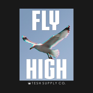 Fly High Like a Seagull T-Shirt