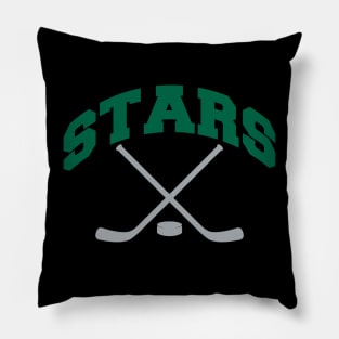 Stars Hockey Small Logo Pillow