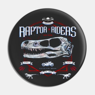 Jurassic Riders Pin