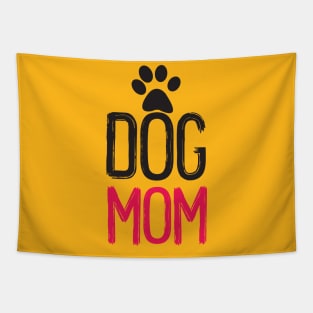 Dog Mom T-shirt Tapestry