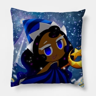 Moonlight cookie’s midnight galaxy Pillow