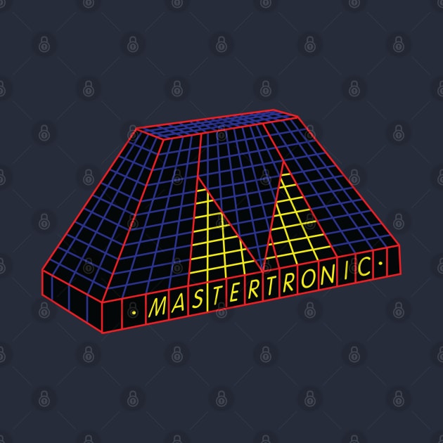 Retro Computer Games Mastertronic Logo by Meta Cortex