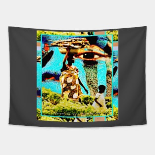 African Warrior Tapestry