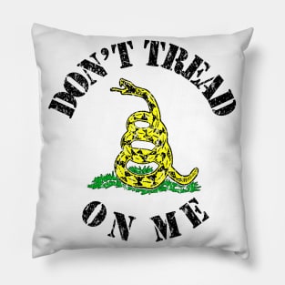 Traditional Don't Tread On Me Pillow