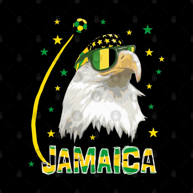 Jamaica Soccer T-Shirt by Nerd_art