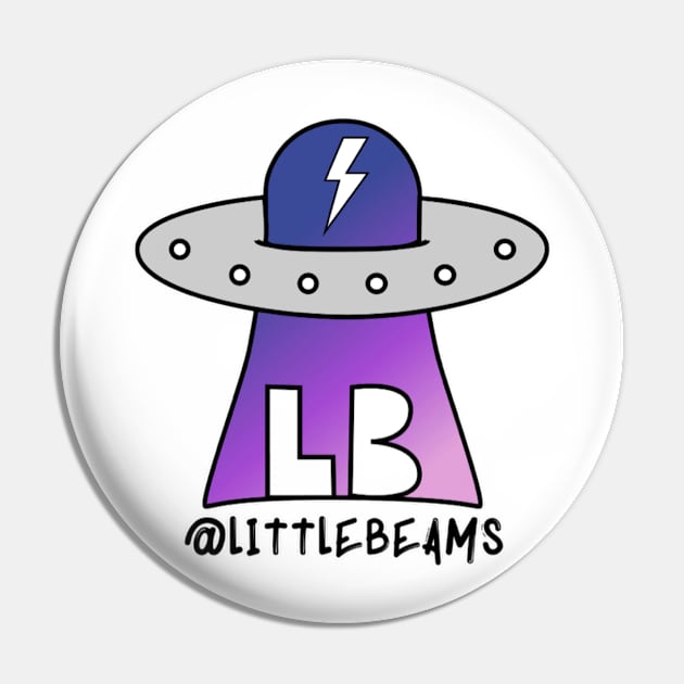 Little Beams Logo w/ Name Pin by littlebeams