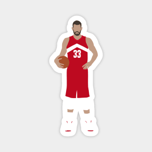 Marc Gasol Raptors Magnet