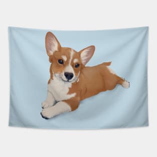 Corgi puppy Tapestry