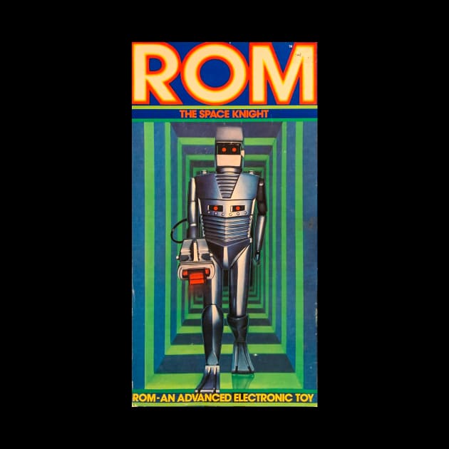 rom spaceknight toy box by UNDER THE QUARTER