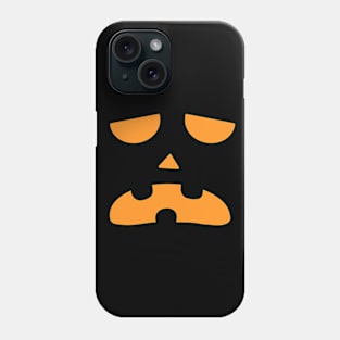 Lonely Pumpkin Carving Phone Case