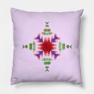 Phulkari Design - Indian Folk Art Motif GC-127-04 Pillow