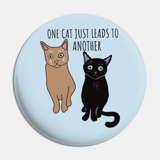 One Cat Just Leads to Another Earnest Hemingway cat quote Pin