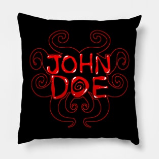 JOHN DOE logo Pillow