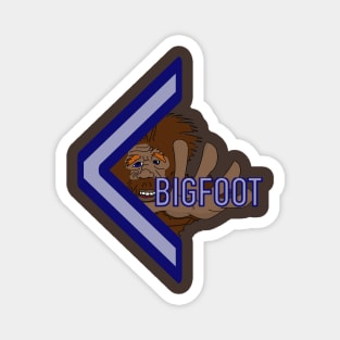 Bigfoot/ Sasquatch/ Yeti Keep distance Magnet