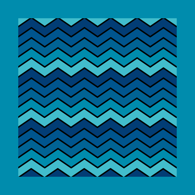 retro zigzag by imaginekaye