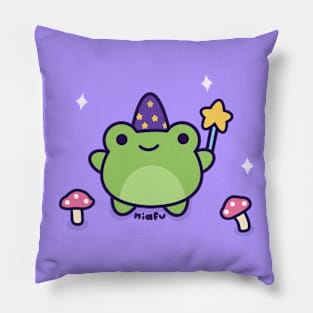 Frog wizzard Pillow