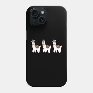 Festive Llamas Phone Case