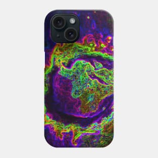 Black Panther Art - Glowing Edges 126 Phone Case