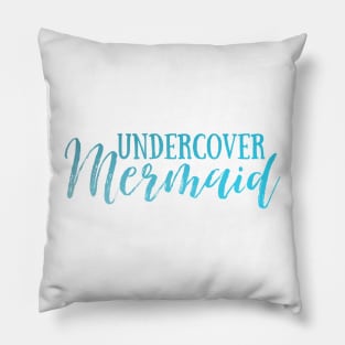 Undercover Mermaid Pillow