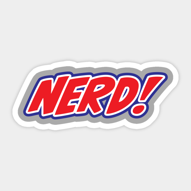Nerd Logo Availability Constant Nerd Sticker Teepublic