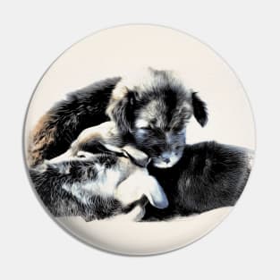 Puppies Pin