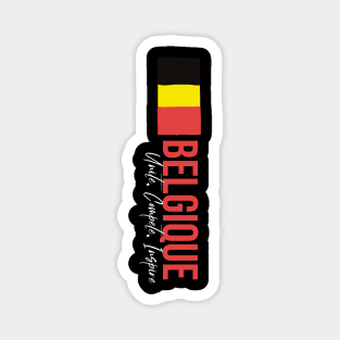 Belgique Olympics 2024 Magnet