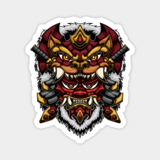 Mistic Mask Yakuma, Lion of the Steppes Magnet