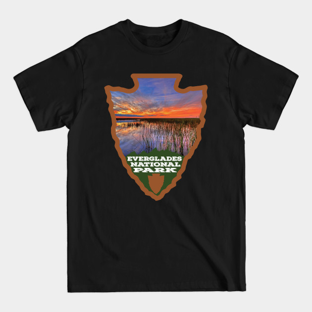 Discover Everglades National Park arrowhead - National Park - T-Shirt