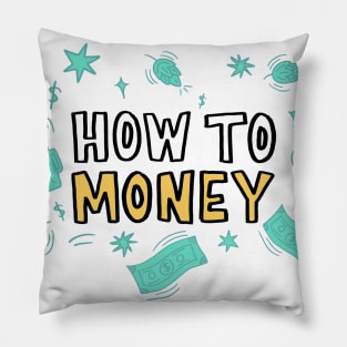 How To Money Logo Pillow