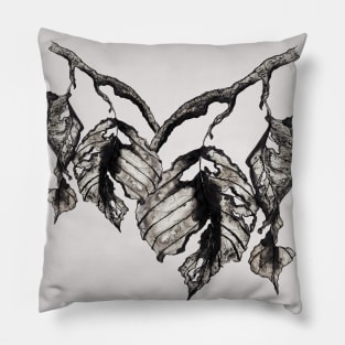 dry leaves Pillow