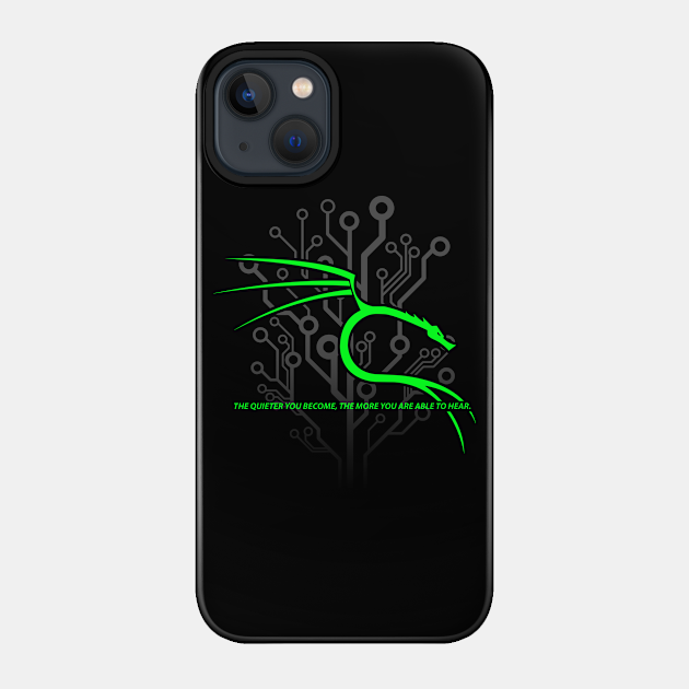 Kali Linux Backtrack Dragon Programming - Linux - Phone Case