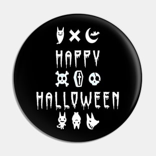 Happy Halloween Pin