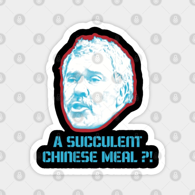 Succulent Chinese Meal Magnet by Art from the Blue Room