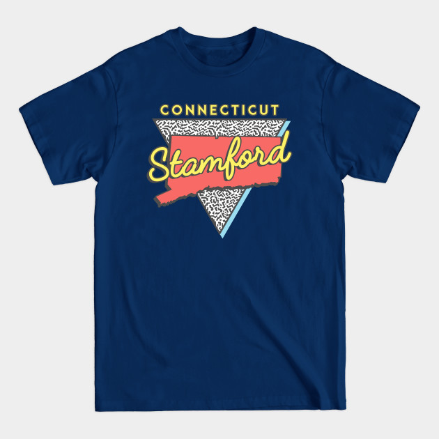 Disover Stamford Connecticut Triangle - Stamford - T-Shirt