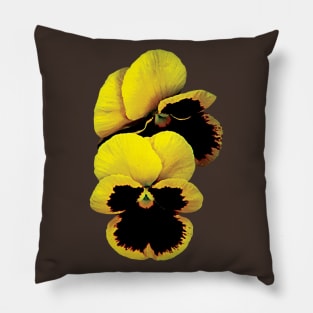 Pansies - Pansy Hiding Pillow