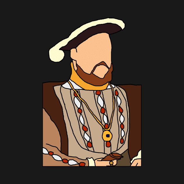 Henry VIII Illustration by ThingRubyDoes