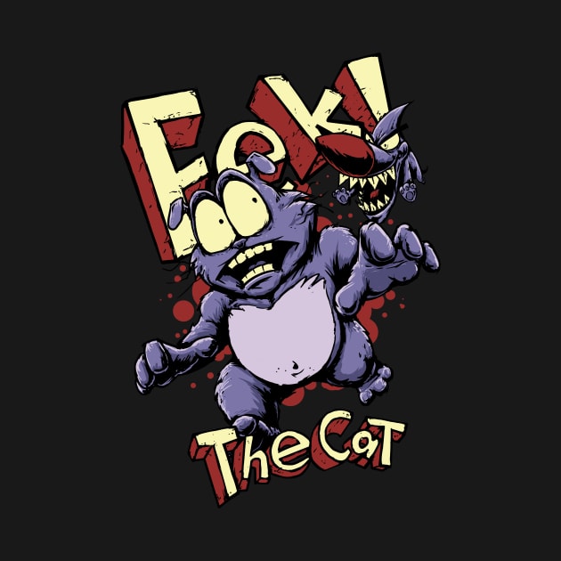 Eek! The cat by Bodya