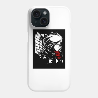 mikasa ackerman attack on titan Phone Case