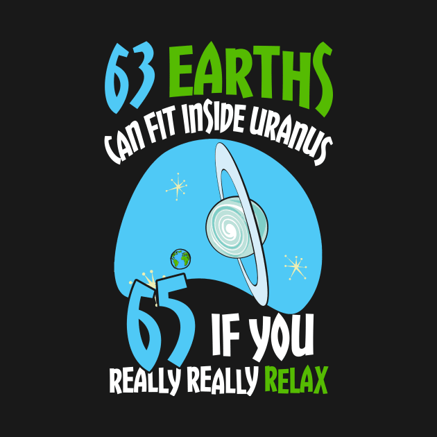 63 Earths Can Fit In Uranus by SolarFlare