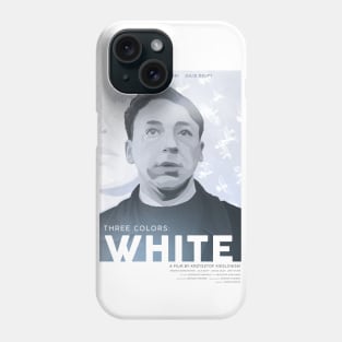 Three Colors: White alternative movie poster - Krzysztof Kieslowski, Julie Delpy, Zbigniew Zamachowski Phone Case