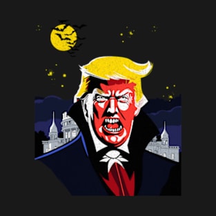 Count Von Trumpcula - Retro Halloween T-Shirt