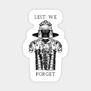 Etched in History: Lest We Forget the Glory of the Roman Empire Magnet