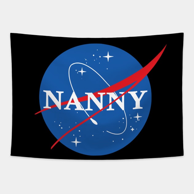 Nasa Nanny Tapestry by Nerd_art