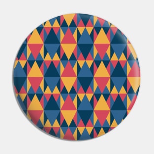 Triangle Abstract Pattern Pin