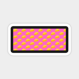 Pink Cheese Magnet