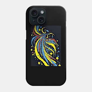 Abstract Colorful Paint Spill Phone Case