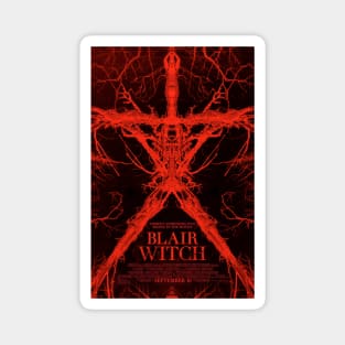 Blair Witch Project Movie Poster - Black Edition Magnet