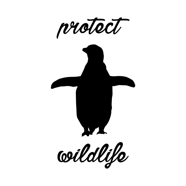 protect wildlife - penguin by Protect friends