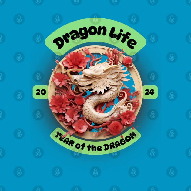 Year of the Dragon-Dragon Life 2024 by Spacetrap