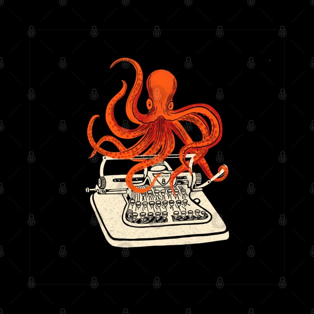 Octopus Typist by Salty Siren Studios